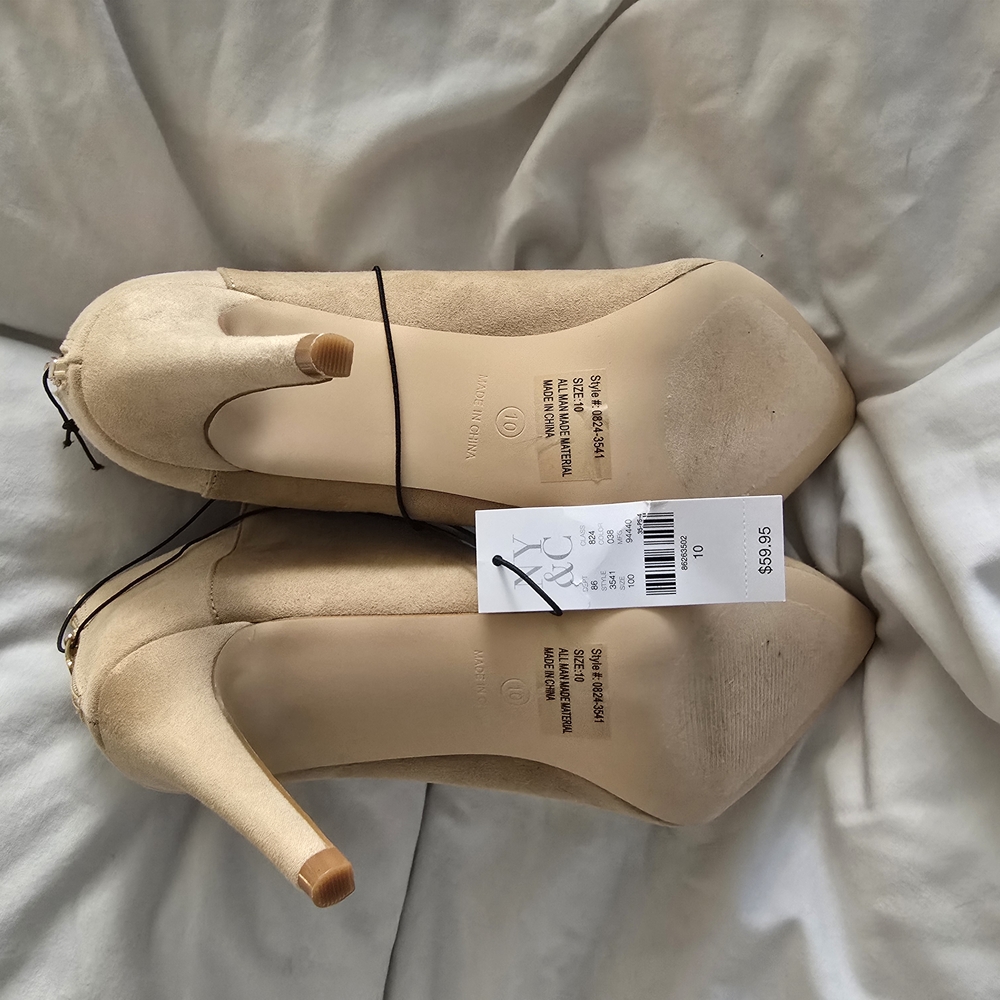 Elegant Beige High Heels